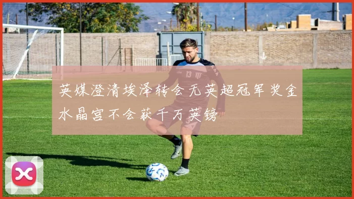 英媒澄清埃泽转会无英超冠军奖金水晶宫不会获千万英镑